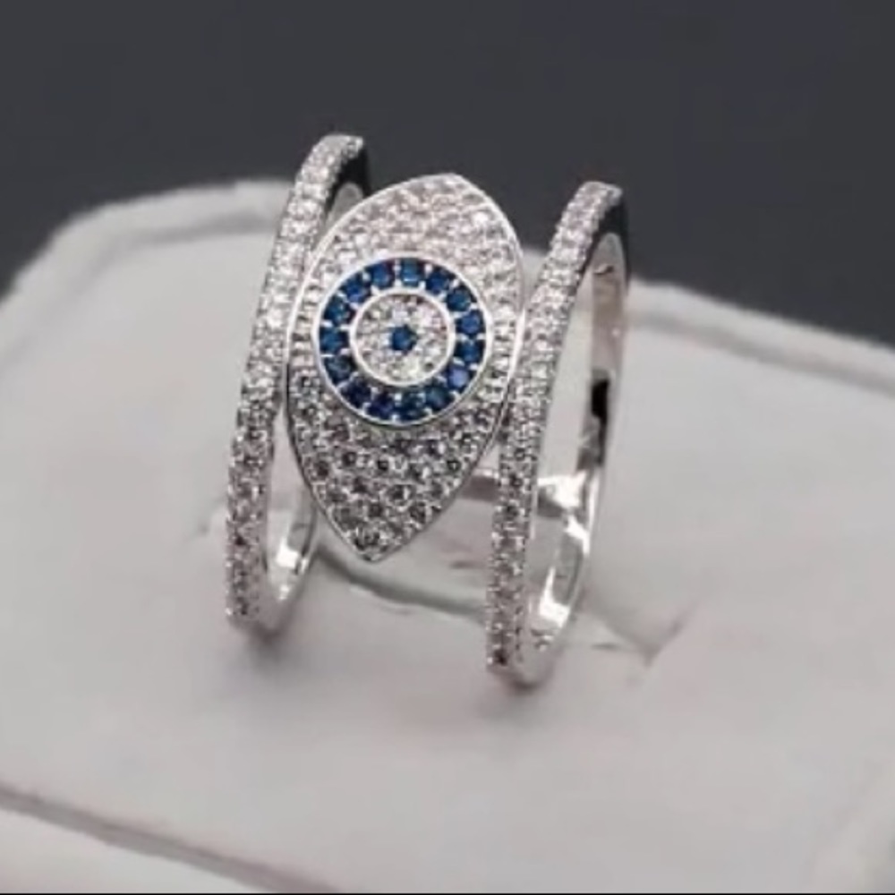 COPY - 🧿 Evil Eye Ring - Picture 3 of 4